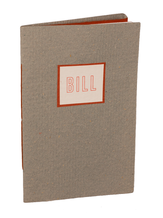 Bill; | a limerick.