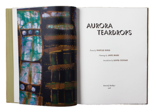 Item #159 Aurora Teardrops; | Poems by Harold Budd | Paintings by Jane Maru | Introduction by...
