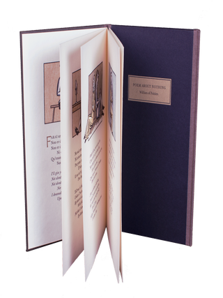 Item #164 Poem About Nothing. Count of Poitiers WILLIAM VII, trans Frederick Lock, Guilhem or...