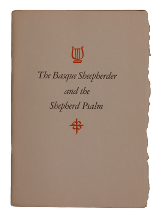 The Basque Sheepherder and The Shepherd Psalm.