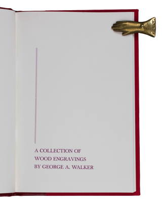 Item #206 Beau Monde; | A Collection of Wood Engravings by George A. Walker. George WALKER,...