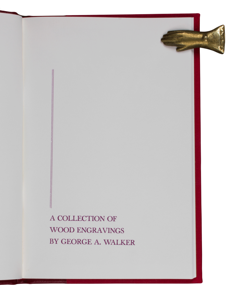 Item #206 Beau Monde; | A Collection of Wood Engravings by George A. Walker. George WALKER, Michelle HOGAN-WALKER.