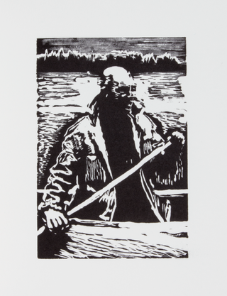 Pierre Elliott Trudeau | La Vie en Rose; | A Biography Told in 80 Wood Engravings.