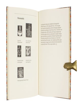 The Aliquando Century; | The First 100 Books from The Aliquando Press of William Rueter.