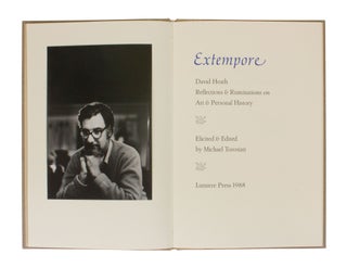 Extempore; | Reflections & Ruminations on Art & Personal History | Elicited & Edited by Michael Torosian.