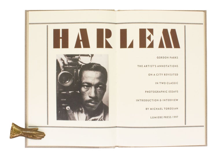Item #271 Harlem; | The Artist’s Annotations on a City Revisited in Two Classic Photographic Essays | Introduction & Interview by Michael Torosian. Gordon PARKS.