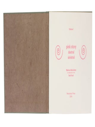 Item #272 pink story: sinistral/dextral. Marlene MacCALLUM, in collaboration, Barb HUNT