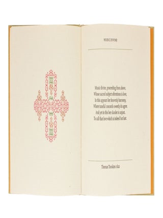Music Divine; | Ten poems of the 17th and 18th centuries | in praise and celebration of music