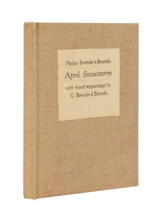 April Snowstorm; | Wood engravings by G. Brender à Brandis