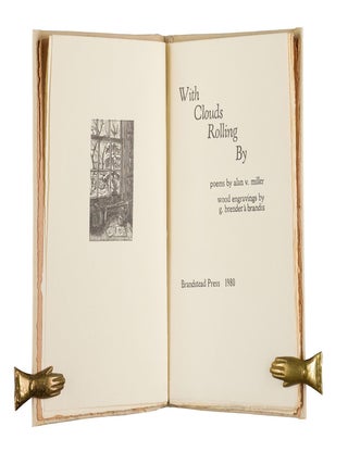Item #346 With Clouds Rolling By; | poems by alan v. miller | wood engravings by g. brender à...