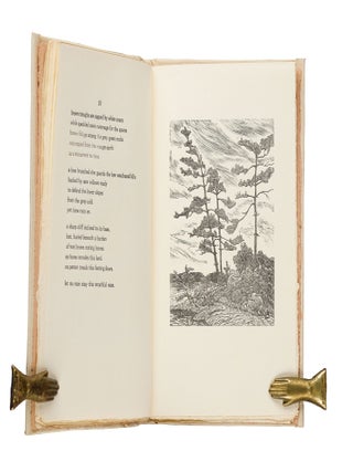 With Clouds Rolling By; | poems by alan v. miller | wood engravings by g. brender à brandis