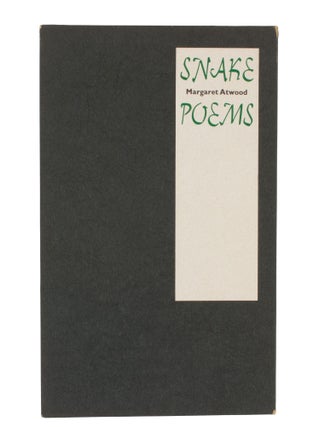 Item #360 Snake Poems. Margaret ATWOOD