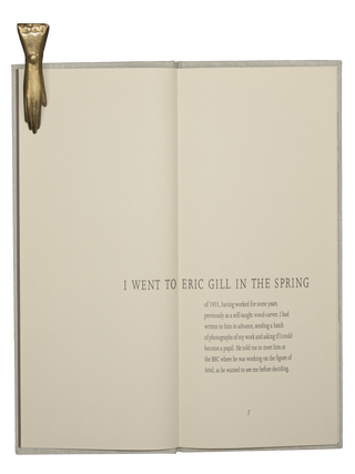 My Time with Eric Gill.