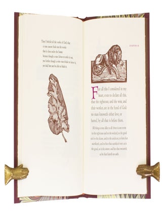 Ecclesiastes; | The Preacher | From the King James Version of 1611 | Wood Engravings by Larry Thompson | With an Afterword by the Printer.