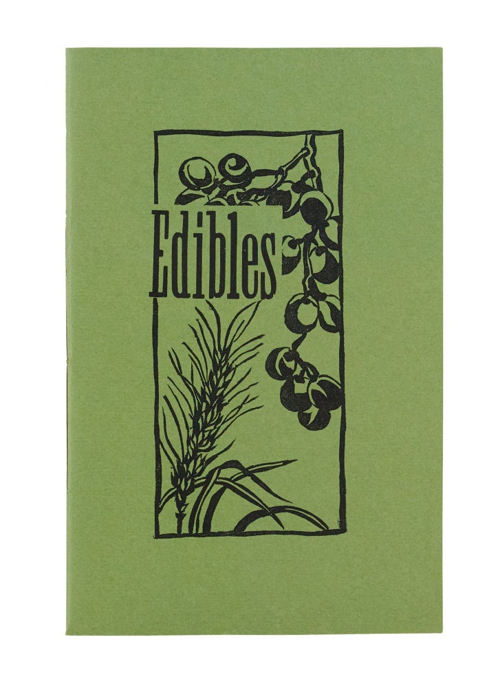 Item #373 Edibles; | Wood engravings and text by Bookwright Gerard Brender à Brandis. Gerard Brender à Brandis.