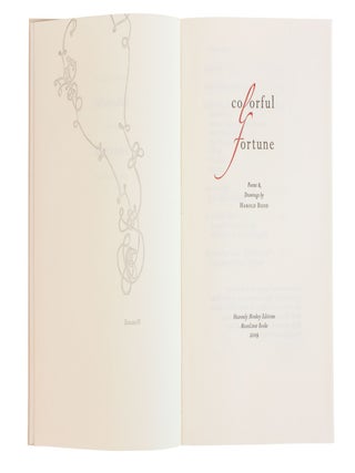 Colorful Fortune; | Poems & Drawings by | Harold Budd