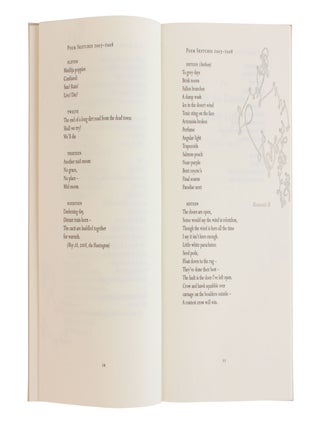 Colorful Fortune; | Poems & Drawings by | Harold Budd