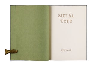 Item #393 Metal Type [from the spine label: Some Metal Type Pages]. Heavenly Monkey