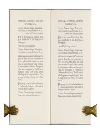 The Ideal Book or Book Beautiful; | A Tract on Calligraphy Printing and Illustration & On the Book Beautiful as a Whole