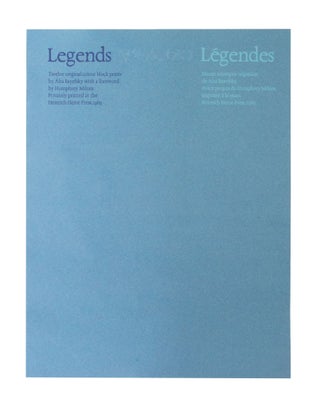 Legends; | Twelve original colour block prints by Aba Bayefsky with a foreword by Humphrey Milnes [with parallel full title in French]