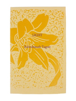 Item #427 Light. Rabindranath Tagore